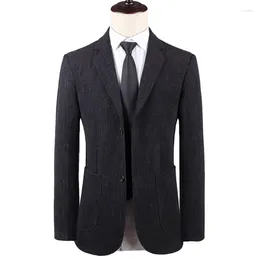 Men's Suits Blazers Men Brand Jacket Fashion Slim Casual Coats Handsome Masculino Business Jackets Pure Solid Tops