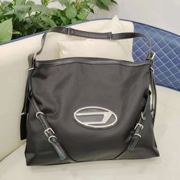 fashion solid color designer shoulder bag nylon waterproof applique crossbody bags casual underarm large capacity shopping Bag