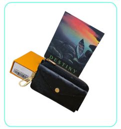 2022High quality most fashionable zipper designer wallet cards and coins famous wallets leather pursse card holder coin purse7710602