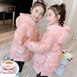 Down Coat 2024 Children Winter Jacket For Girls Warm Fashion Parka Hooded Outerwear Clothes Kids Clothing