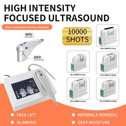 Other Body Sculpting Slimming Mini Hifu Machine 10000 Shots High Intensity Focused Ultrasound Face Lift Body Skin Lifting Wrinkle Removal Be