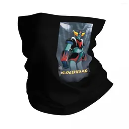 Scarves Goldorak Actarus Mazinger Z Manga Bandana Neck Gaiter Printed UFO Robot Grendizer Wrap Scarf Multi-use Hiking For Men Women