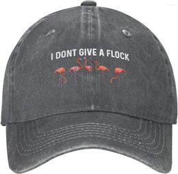 Ball Caps I Dont Give A Flock Hat Women Dad Graphic Hats