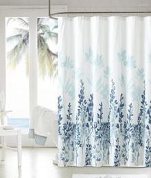 Shower Curtains Watercolour Flower Bathroom Curtain Floral Printed Waterproof Polyester Fabric Bath Home Decor 180X180cm