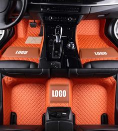 Floor Mats Carpets Custom floor for Mercedes Benz W203 W210 W211 AMG W204 A B C E S CLASS CLS CLK CLA SLK GLA GLC GLS A20 car mats6482254