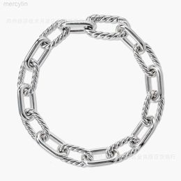 2024 Designer David Yumans Yurma Jewellery Bracelet Xx Silver Chain Bracelet Popular Twisted Thread Bracelet