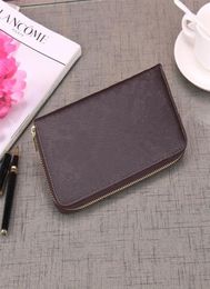 brand designer Wallets Womens Wallet Purse Zippy Lady Long Wallets Fold Card Holder Passport Women Folded Purses Coin Po Pouch 9014567