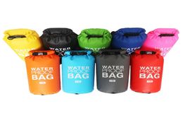 New Ocean Pack Wading Waterproof Bag Sports Outdoor Camping Travel Backpacks Folding Portable 2L 5L 10L 20L Drawstring Bags Storag7876371