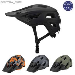 Cycling Caps Masks NEW MTB Bike Helmet Bicycle Helmet Sports Safety Mens Cycling Helmets Mountain Bike Casco Mtb Capacete Ciclismo Cycle Helmet L48