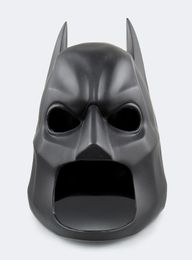 New hot sale COSPLAY Justice League Batman The Dark Knight Soft Batman Helmet 21CM PVC gift for free shipping8073451