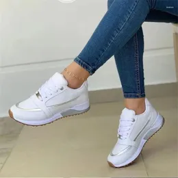 Casual Shoes Women Fashion Breathable Walking Flat Sneakers Gym Vulcanized White Female Footwear Tennis