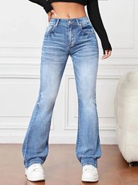 Women's Jeans 2024 Fall Fashion Stretch Denim Pants High Waist Casual For Women Female Clothing S-2XL Drop