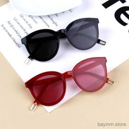 Sunglasses GLAUSA Brand New Kids Sunglasses Children Fashion Big Frame Sun Glasses Girl Boy Eyewear Travel Eye Accessory Cateye Cute uv400