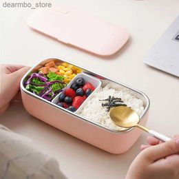 Bento Boxes 1000ML Electric Lunch Box Water Free Portable Bento Box Rice Cooker Constant Temperature Heating Food Warmer For Car Household L49