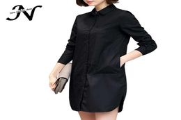 Autumn Shirt Dress Women Korean Style Ladies Short Straight Dress Long Sleeve 2020 Loose Casual Plus Size Women Clothing8290154