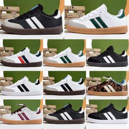 2024 Bold Kids Casual Shoes sneakers Glow Platform shoe Wales Bonner Leopard Vegan White Gum OG Suede Baby Youth Toddlers Infants outdoor sports Trainers size 24-37