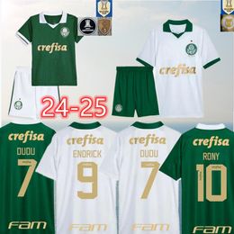 RONY Player Fans 24 25 Palmeiras Soccer Jerseys 2023 2024 25 ENDRICK DUDU G.GOMEZ R.Veiga G.MENINO PIQUEREZ CERQUEIRA BRENO LOPES ZE RAFAEL football men women shirt 4XL