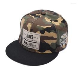 Ball Caps Camouflage Snapback Cotton Sun Hats For Men Hip Hop Baseball Cap Street Dance Decorative Hat Kpop 2024