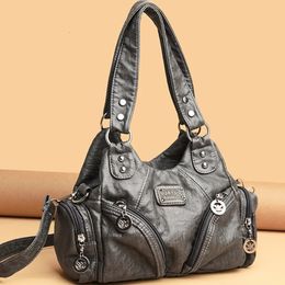 Luxury Handbags Women Bags Designer Crossbody Large Capacity Female Shoulder Bag Fashion Brand Ladies Leather Messenger Bags 240407