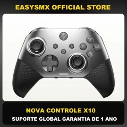 Joysticks EasySMX X10 Wireless Joystick Controller, Mechanical Gamepad for PC, iOS, Android Phone, Steam, Nintendo Switch, Smart TV