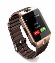 Original DZ09 Smart watch Bluetooth Wearable Devices Smartwatch For iPhone Android Phone Watch With Camera Clock SIM TF Slot Smart9364214