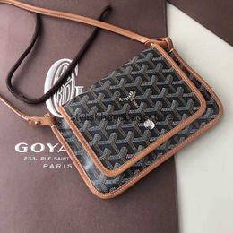 Cross Body Evening Bags Gaoyade Small Oblique Straddle Bag Three fold Womens Dog Teeth layer H240417