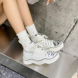 Casual Shoes Designer Running For Women 2024 Authentic Leather Platform Sneakers Femme Flats Tennis Female Sports Girls Footwear