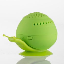 ftpmon cute snail design BT Bluetooth wireless Bicycle subwoofer FM Radio hands free call boom box enceinte portable