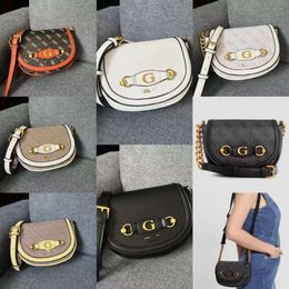 Handbag Designer 50% Off Hot Brand Women's Shoulder Bags New Fashion and Trendy Print Hanging Bag Chain Spliced Single Crossbody Womens