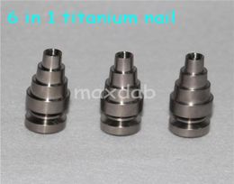 hand tools Universal 10mm 144mm 188mm 6 IN 1 male and female joint titanium nails grade 2 domeless5444465