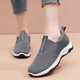 Casual Shoes Sneakers For Women Platform Slip On Mom Walking Flat Loafers Summer Autumn Female Sports Vulcanised Shoe Tennis Zapatillas