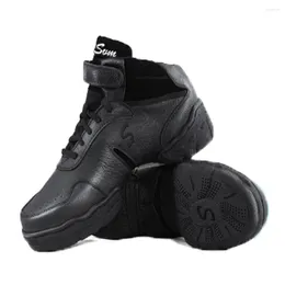 Dance Shoes Genuine Leather Ballroom Girl For Kids Fashion Jazz Dancing 2024 Women Soft Bottom Sneakers Modern