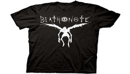 Men T Shirt Cheap 100 Cotton Ripple Junction Death Note Ryuk Silhouette Adult T shirt1610465