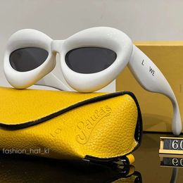 Designer Cat Eye Sunglasses for Women Glasses Mens Loeweee Beach Protective Eyewear Travel Loewe Sun Glass Inflatable Design Loewew Sunglass 101