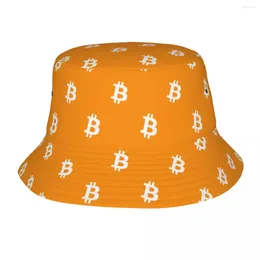 Berets Bucket Hat Summer Fashion Logo Trendy Fisherman Hats For Unisex Soft Fold Fishing Caps Streetwear Graphic Sunscreen