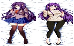 Doki Doki Literature Club Anime Game Monika full body pillow cover case Decorative Hugging Body pillowcase 2012124222764