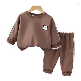 Clothing Sets Spring Autumn Baby Clothes Suit Children Boys Casual T-Shirt Pants 2Pcs/Set Infant Outfits Toddler Costume Kids Tracksuits