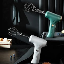 Blender Blender Wireless Electric Food Mixer Hand Blender Portable 3 Speeds High Power Dough Egg Beater Baking Cake Cream Whipper Kitchen