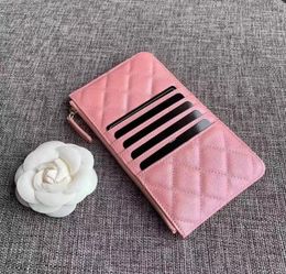 selling lady credit card bag Brandname designer leather wallet Zipper compartment utility multifunction can put IPHONE mobil6911651