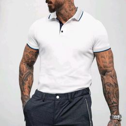 Men's Polos Quick-Drying Sports Lapel Short Sleeve Advertising Shirt T-shirt Cultural