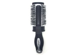 Hair Curling Clamp Comb Aluminum Tube Hair Dryer Blowed Vented Heat Resistance Brush Round Barrel Roll Hairbrush 32mm 13296947044