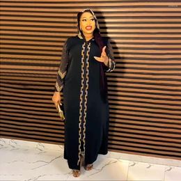 Ethnic Clothing African Clothes Black Muslim Abaya Luxury 2024 Nigeria Turkey CaftanDresses Women Traditional Ramada Robe Dress