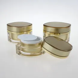 Storage Bottles 15ml Plastic Cosmetic Container Makeup Empty Jar Cream 15g Wholesale Small Acrylic Eye Cream/face For Sale