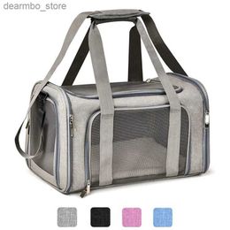 Dog Carrier Portable Cat Carrier Do Carrier Pet Carriers Ba Soft Side Pet Backpack Pet Travel Ba for Cats and Small Dos L49