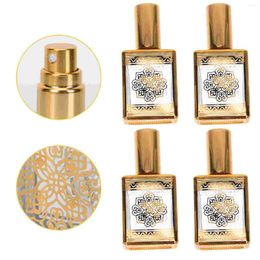 Storage Bottles 4 PCS Perfume Bottle Delicate Sub Small Glass Containers Spray Carafe Sub-packing Multipurpose Hydrating