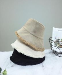 Designer Lamb Wool Fisherman Hat for Men Woman Baseball Caps Visors Beanie Casquettes Fisherman Buckets Hats High Quality 3081645058911
