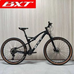 Bikes 29er Carbon Fibre MTB Compte Bicyc Speed Road XC Cyc Full Shockingproof Mountain Bike Customizab L48