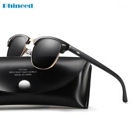 Club Master Square Polarised Sun Glasses For Men Women Fashion Mirror PKRB3916 Sunglasses6983923