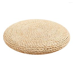 Pillow Woven Pad Round Car Seats Yoga Chair S Outdoor Japanese For Home 30x30cm