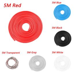 2024 3M/5M/10M Universal Car Door Protection Edge Guards Trim U Type Styling Moulding Strip Rubber Scratch Protector